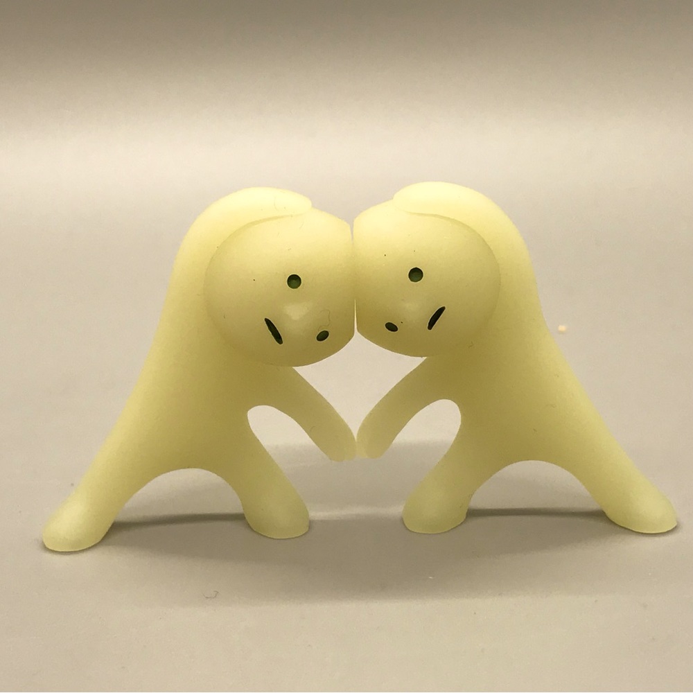 Smiski Yoga Series 2019 secret. Wonderful Japanese glow in the dark figures.